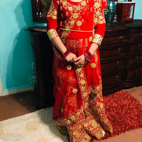 Indian bridal lehenga - Picture 6 of 8